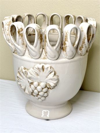 Italian Pottery Flower Pot