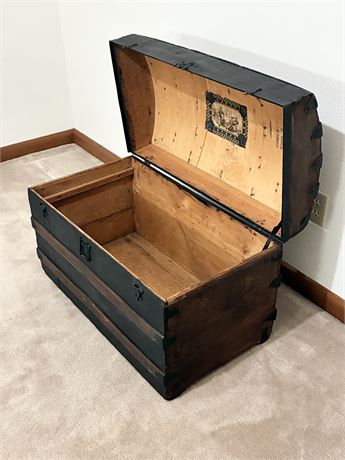 Antique Steamer Trunk