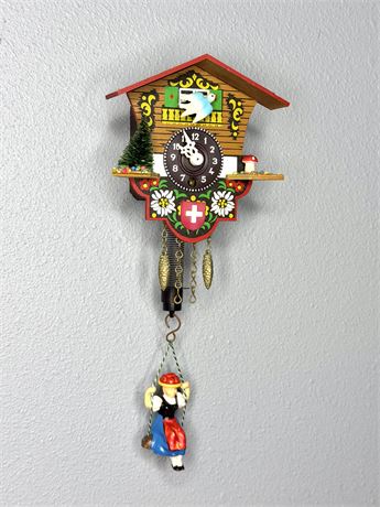 Vintage Miniature Cuckoo Clock - Made in Germany