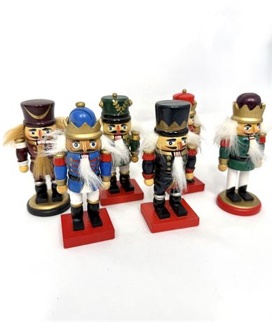 Set of 6 Small Nutcracker Placecard Holders