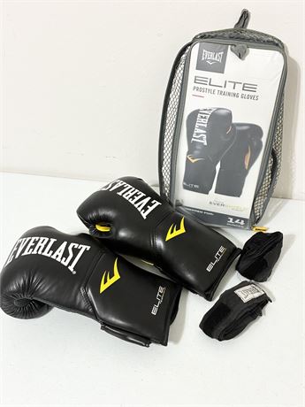 EVERLAST ~ 14oz Elite ProStyle Training Gloves