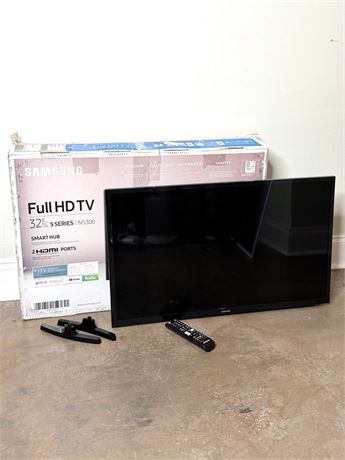 Samsung Full Smart TV - HD TV 32” 5 Series N5300