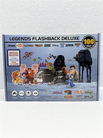 Legends Flashback Deluxe ~ 100 Built In Games