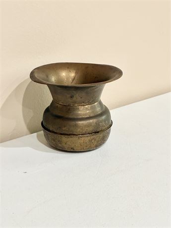 Vintage Brass Spittoon / Cuspidor