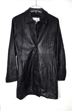 Women’s Buttery Soft Leather Coat by Nine West
