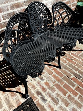 Metal Garden Bench