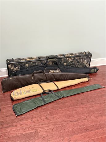 KOLPIN/ GAMESTER/ ALLEN CO/ SEARS ~ Lot Of 5 Misc Gun Cases
