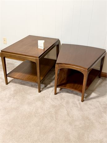 LANE ~ Rhythm ~ MCM Walnut Wedge & End Table