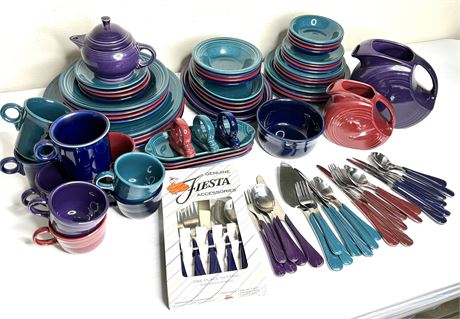 Large Mix and Match Fiesta Set with Utensils