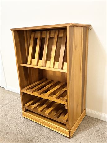 Solid Wood Wine Rack