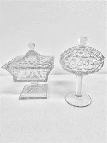 FOSTORIA - Wedding Bowl & Candy Dish