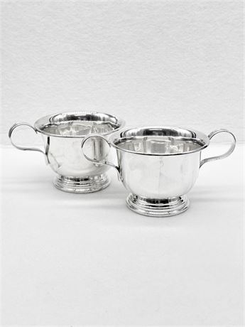 STERLING ~ LENOX SILVER CO ~ Sugar Bowl & Creamer Pitcher