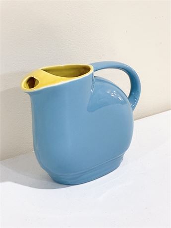 HALL CHINA CO ~ Vintage Glazed Ceramic Refrigerator Pitcher