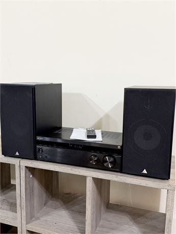 SONY / TRIANGLE ~ Stereo Receiver & (2) Speakers