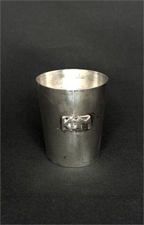 Vintage Sterling Sliver Shot Glass