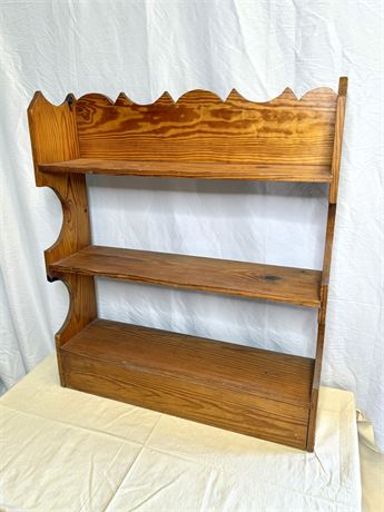 Solid Wood Handmade Hutch or Dresser Topper