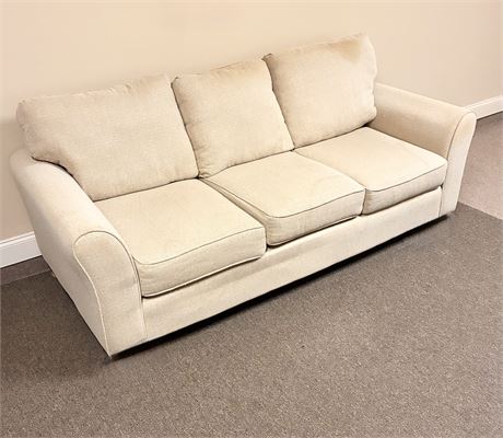 FUSION FURNITURE ~ Tweed Upholstered Sofa