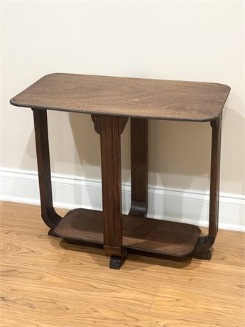 Art Deco Solid Wood Occasional Table