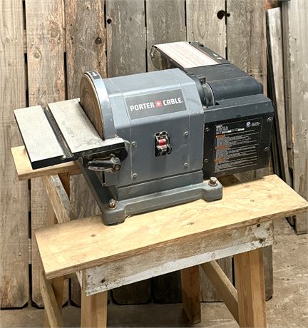Porter Cable Belt and Disk Sander