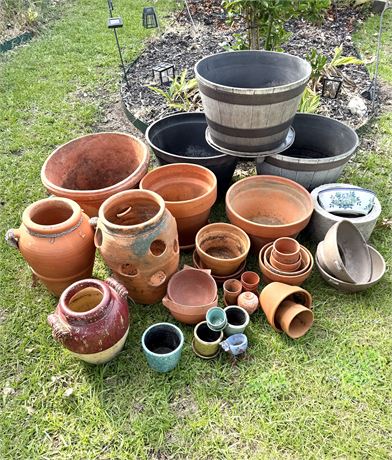 Terracotta Pot Lot