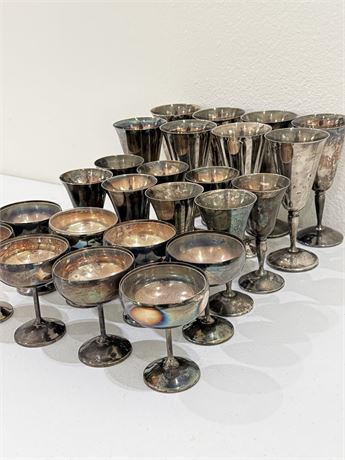 Silver Plated Cups