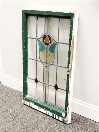 Antique Stained Glass Window