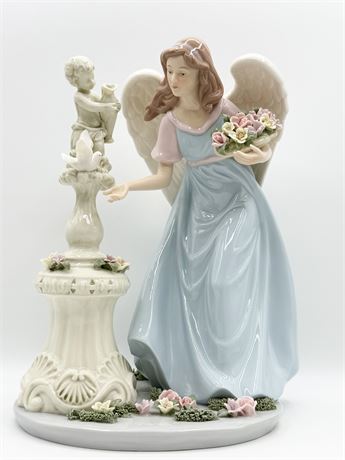 MEMBERS MARK ~ O’Well ~ Large Porcelain Angel Figurine