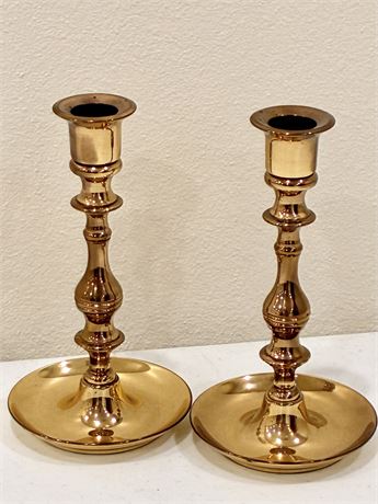 Pair of Brass Candlesticks