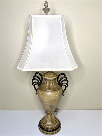 Heavy French Urn Style Table Lamp