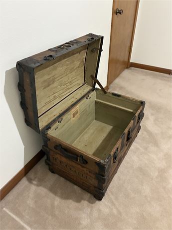 JAMES S TOPHAM ~ Vintage Trunk