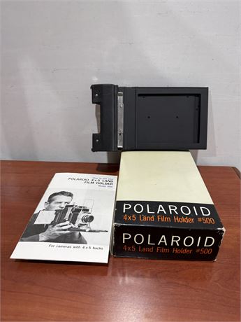Polaroid 4x5 Land Film Holder