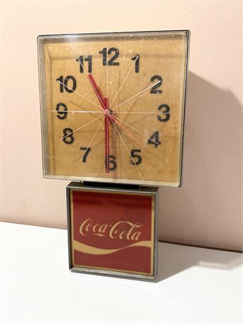 KCS INDUSTRIES ~ Coca-Cola Hanging Wall Clock