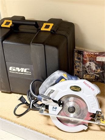 GMC ~ 7 1/4”  Circular Saw With Laser Line Generator
