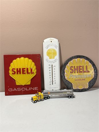 SHELL ~ 4Pc Decor