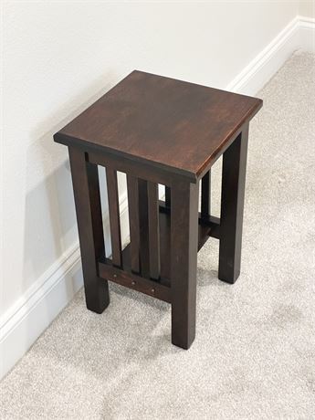 Wooden Plant Stand/End Table