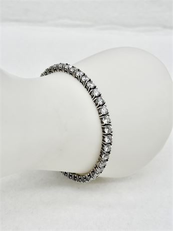 925 ~ 7” CZ Tennis Bracelet