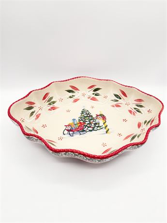 TEMP-TATIONS ~ Seasonal Christmas Serving Bowl