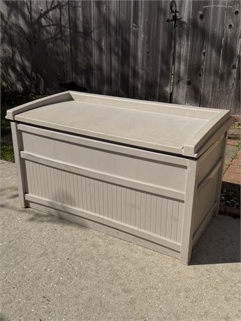 SUNCAST ~ Outdoor Deck Box Storage With Seat