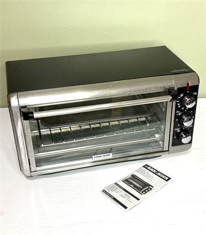 Black & Decker Countertop Oven - Large Capacity