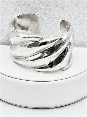 ALICIA ~ Sterling Silver Cuff Bracelet