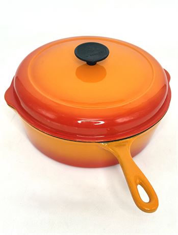 Le Creuset Flame Orange Enameled Cast Iron Cassadou - #27