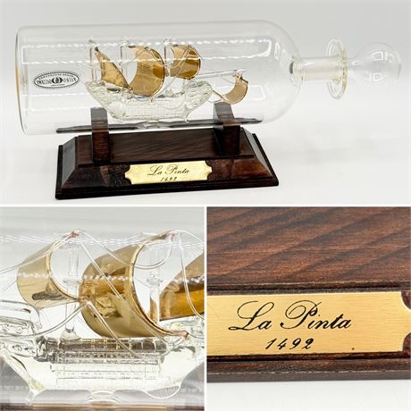 VITRO DISSENY ~ La Pinta 1492 ~ Hand Blown Glass Sculpture