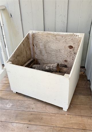 Handmade Firewood Box