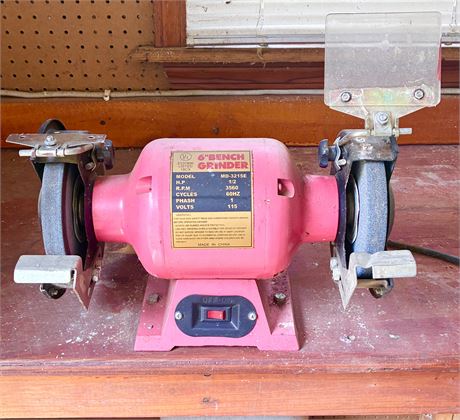 6-inch Bench Grinder