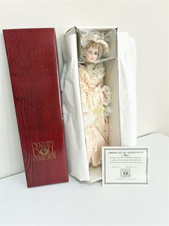 DYNASTY DOLL ~ Olivia ~ Porcelain Doll ~ NIB