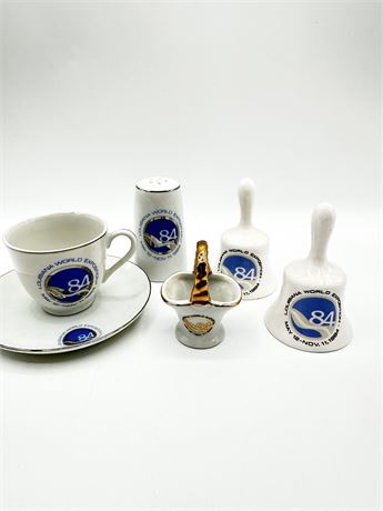 6 Piece Misc Worlds Fair Souvenirs