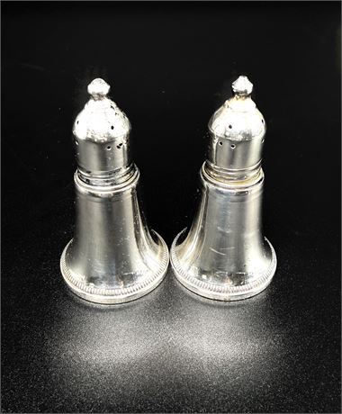 Weighted Sterling Silver Salt and Pepper Shakers