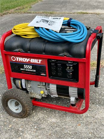 TROY-BILT ~ 5500 Watt Portable Generator