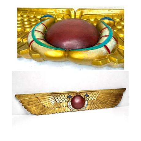 Egyptian Temple Pediment