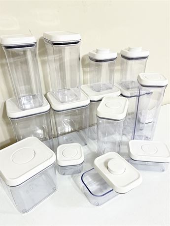 OXO ~ Good Grips ~ Lot of 14 POP Containers
